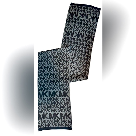 Michael Kors Black & Gray Scarf - Picture 2 of 7